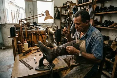 Serviço conserto de zíper de botas de O Polo Sapateiro Igarassu em Igarassu